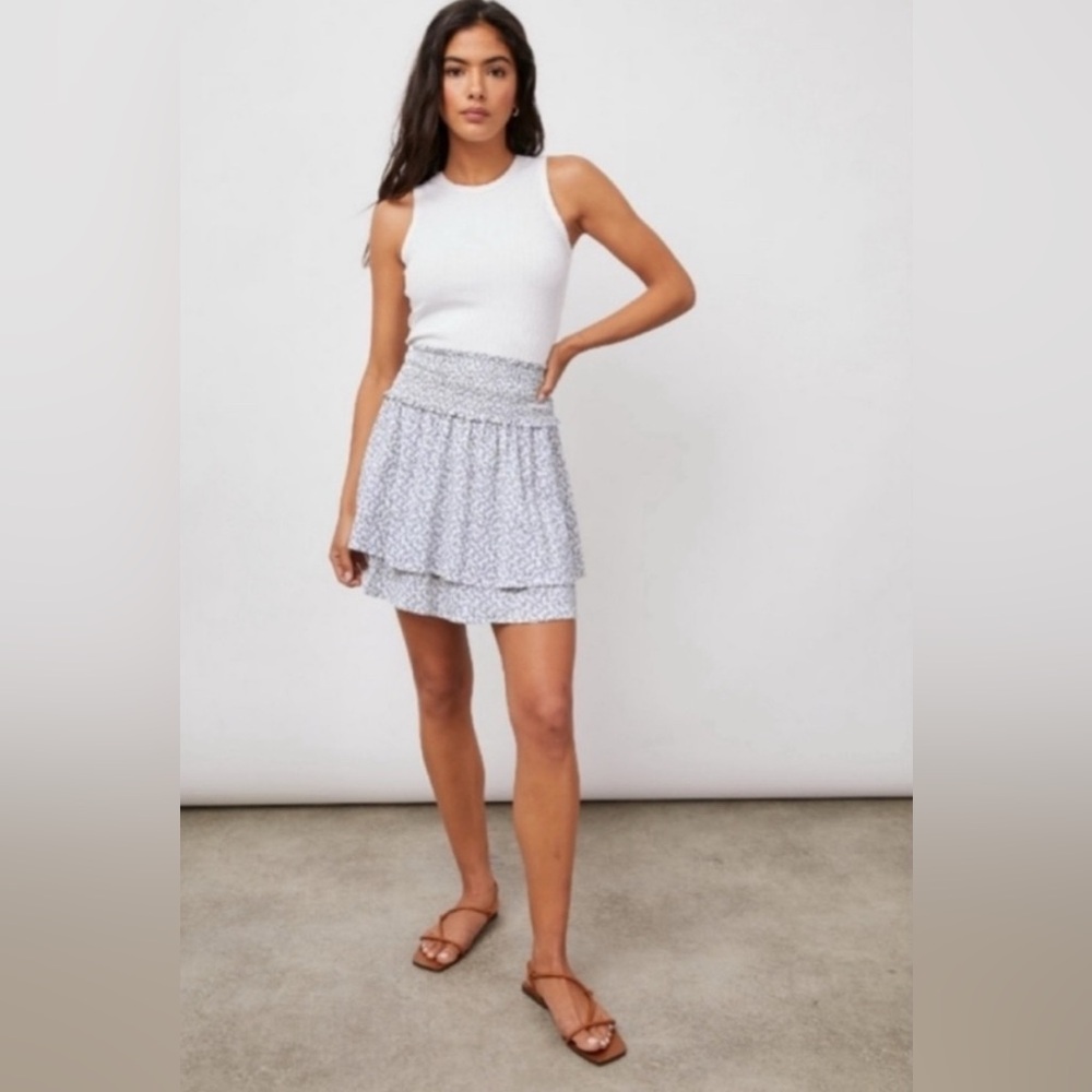 RAILS addison skirt in blue garden size S